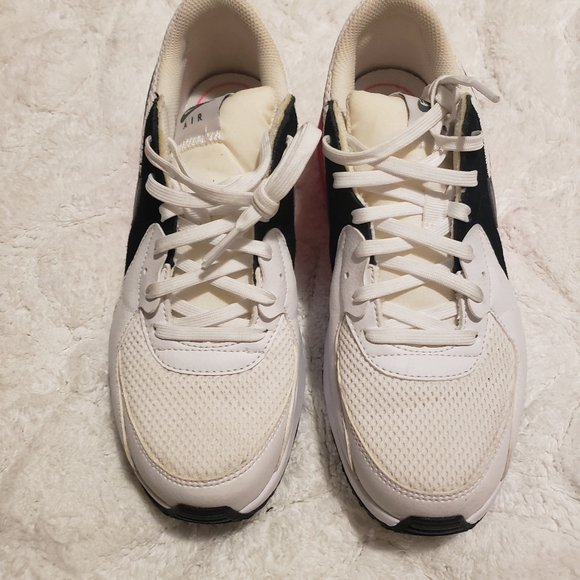 NIKE AIR MAX SNEAKERS WHITE-PINK SIZE:7.5 - Picture 9 of 11